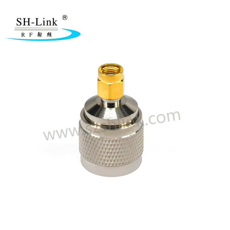 RF coaxial N male to RP SMA female adaptor