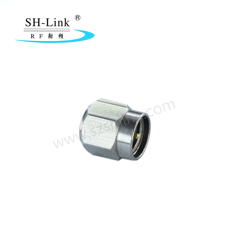 RF coaxial SMA male to IPEX adaptor with stainless steel material