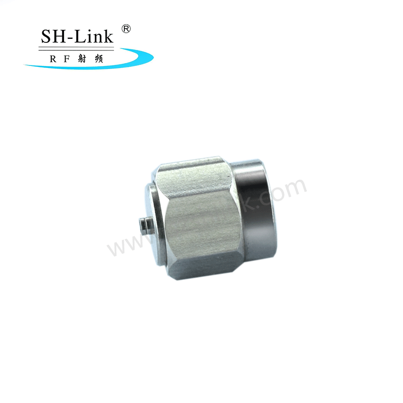 RF coaxial SMA male to IPEX adaptor with stainless steel material