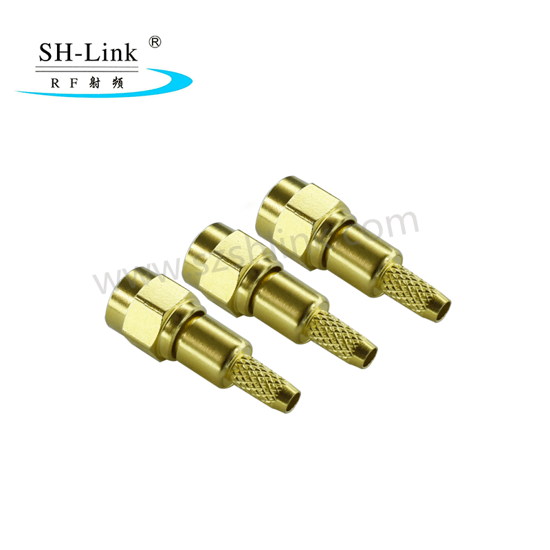 RF SMA coaxial female connector for RG316 RG174 cable