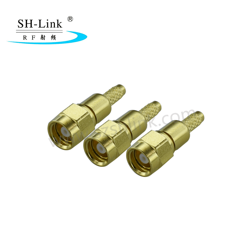 RF SMA coaxial female connector for RG316 RG174 cable