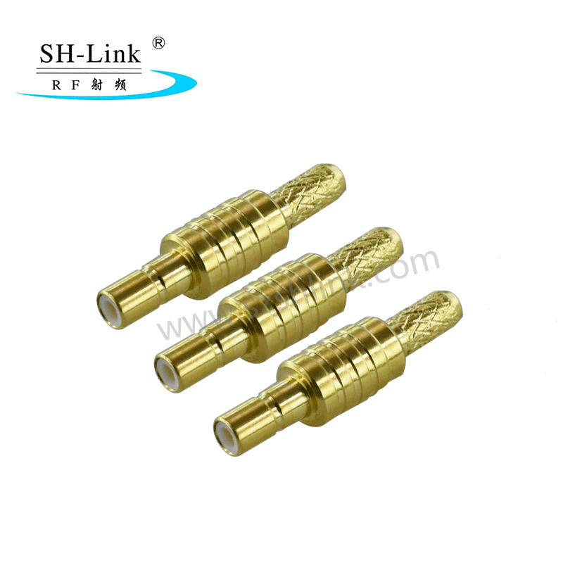 Coaxial SMB connector female to RG174,gold plating