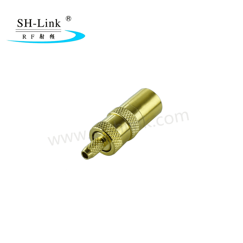 Coaxial SMB connector jack straight female for RG174 cable