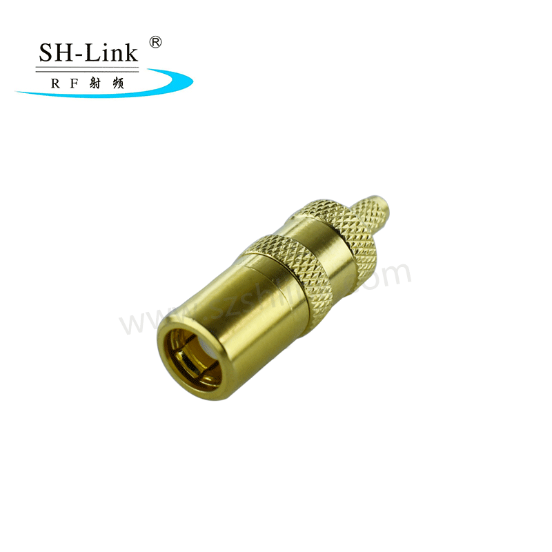 Coaxial SMB connector jack straight female for RG174 cable