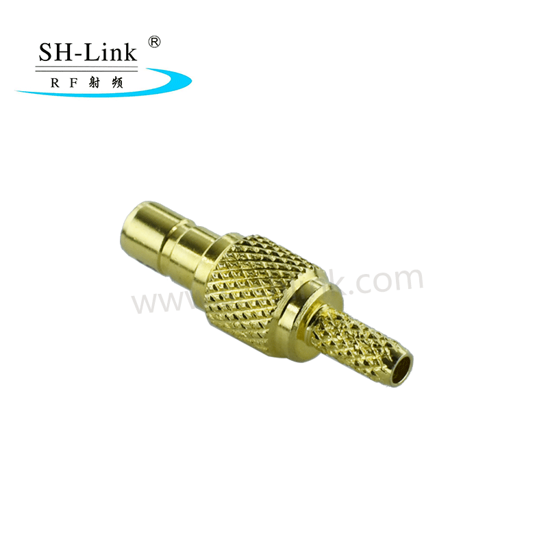 Coaxial SMB connector male to RG174,gold plating