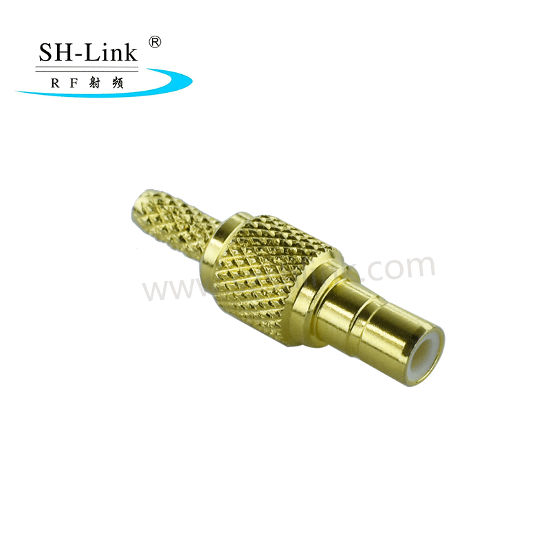 Coaxial SMB connector male to RG174,gold plating