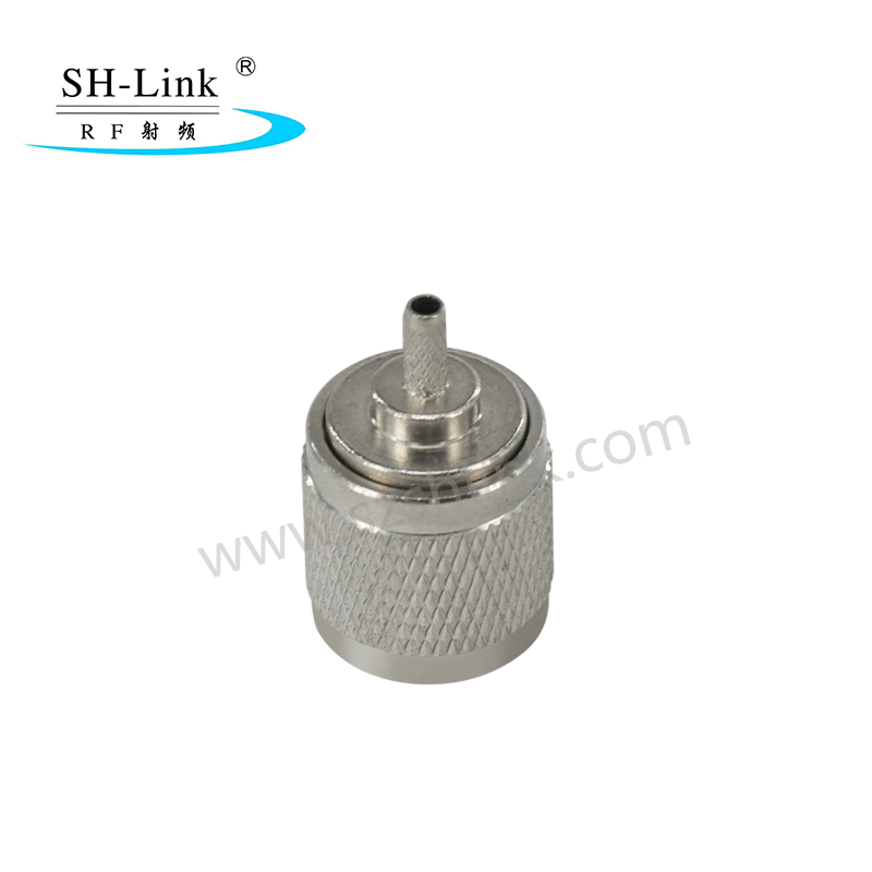 RF coaxial TNC male connector for RG174/RG316 cable