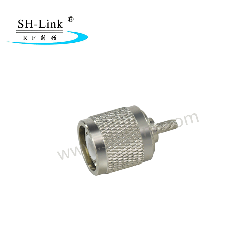 RF coaxial TNC male connector for RG174/RG316 cable