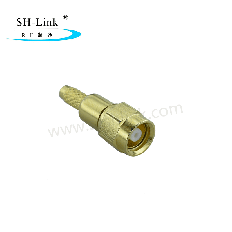 RF SMC coaxial male connector for RG316 RG174 cable