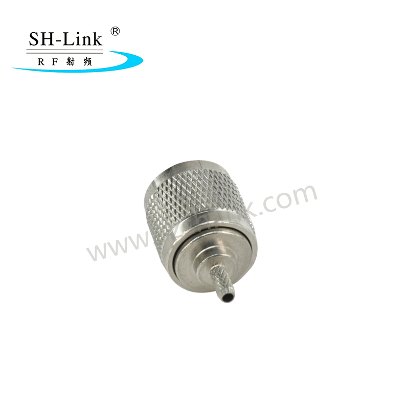 RF coaxial TNC male connector for RG174/RG316 cable