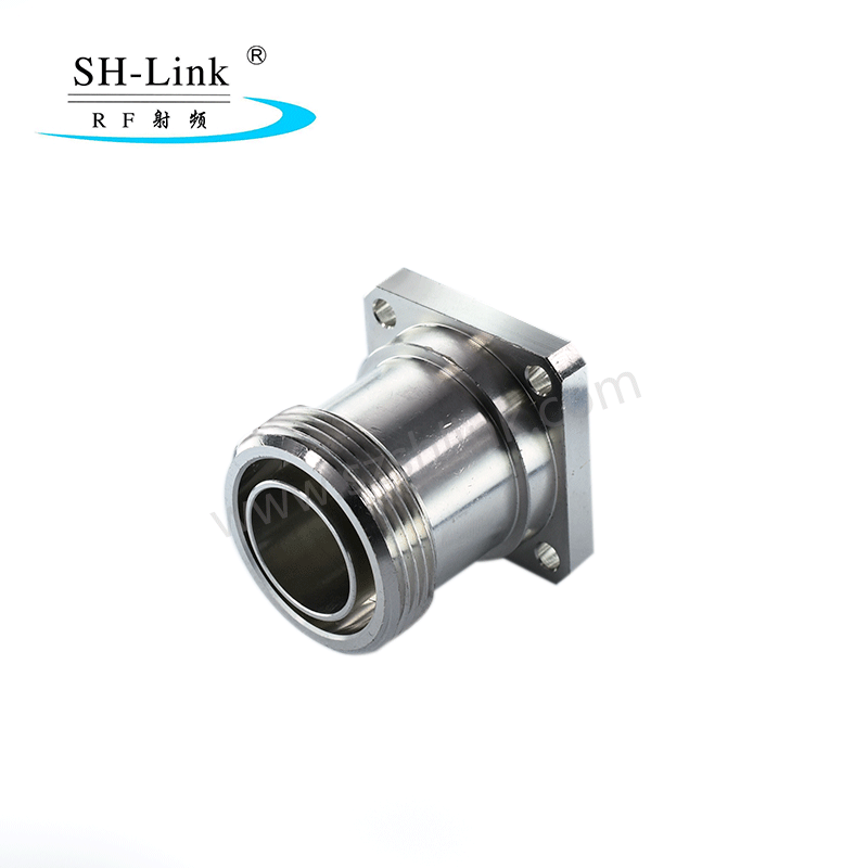 N type female connector manufacturer，N jack waterproof with flange