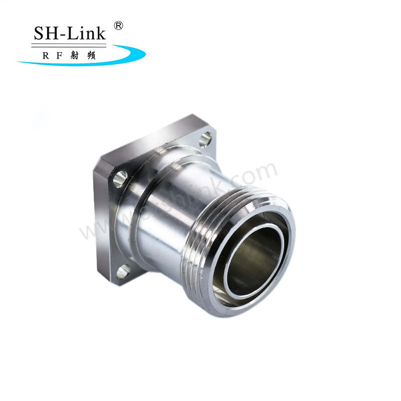 N type female connector manufacturer，N jack waterproof with flange