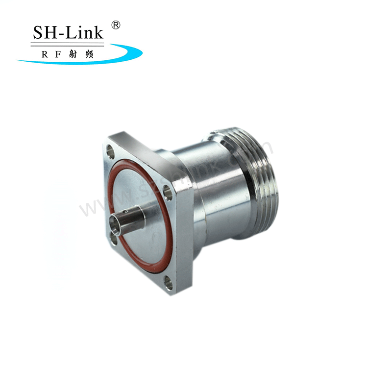 N type female connector manufacturer，N jack waterproof with flange