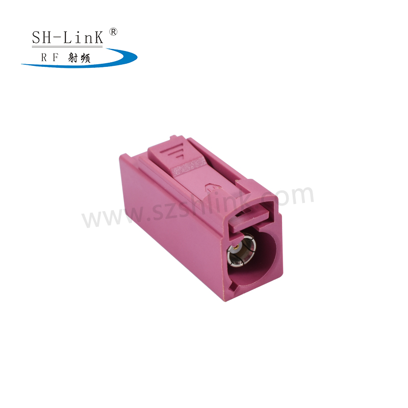 FAKRA SMB-C-K1.5-1/H 粉红色