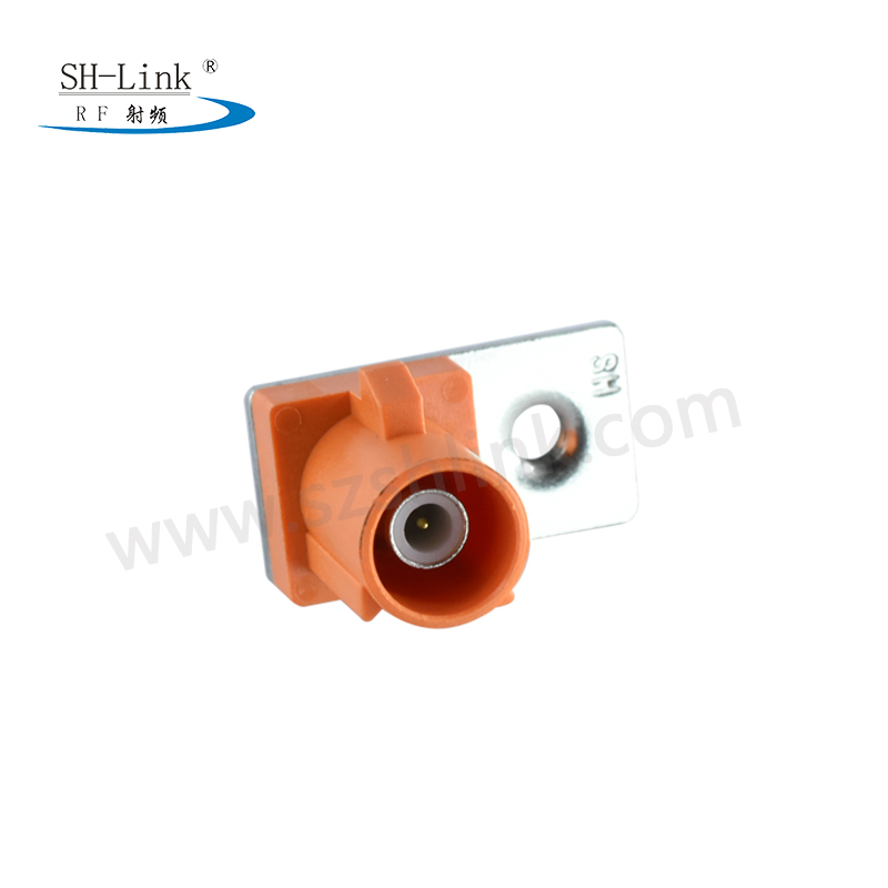 FAKRA SMB-J1.0-2 M Pastel Orange