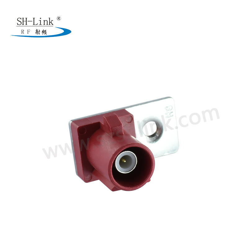 FAKRA SMB-J1.0-2 L Carmine Red