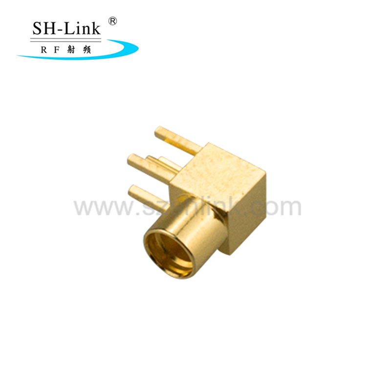 RF coaxial MCX Female/Jack/Socket connector,Gold color Brass for PCB for RG174 or RG 178 cable Crimp Type for GPS 50 odm MCX -KWE