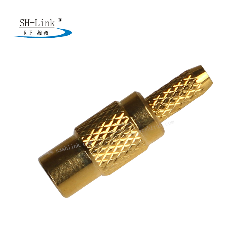 Rf coaxial connector McXk-1.5 MCX straight female head pressing RG174 RG316 line GPS antenna seat  (MCX-C-K1.5)