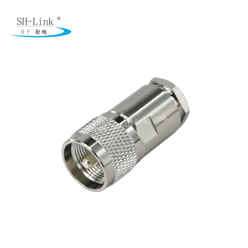 UHF male connector for RG58 cable