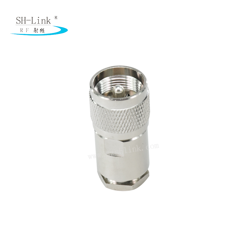 UHF male connector for RG58 cable