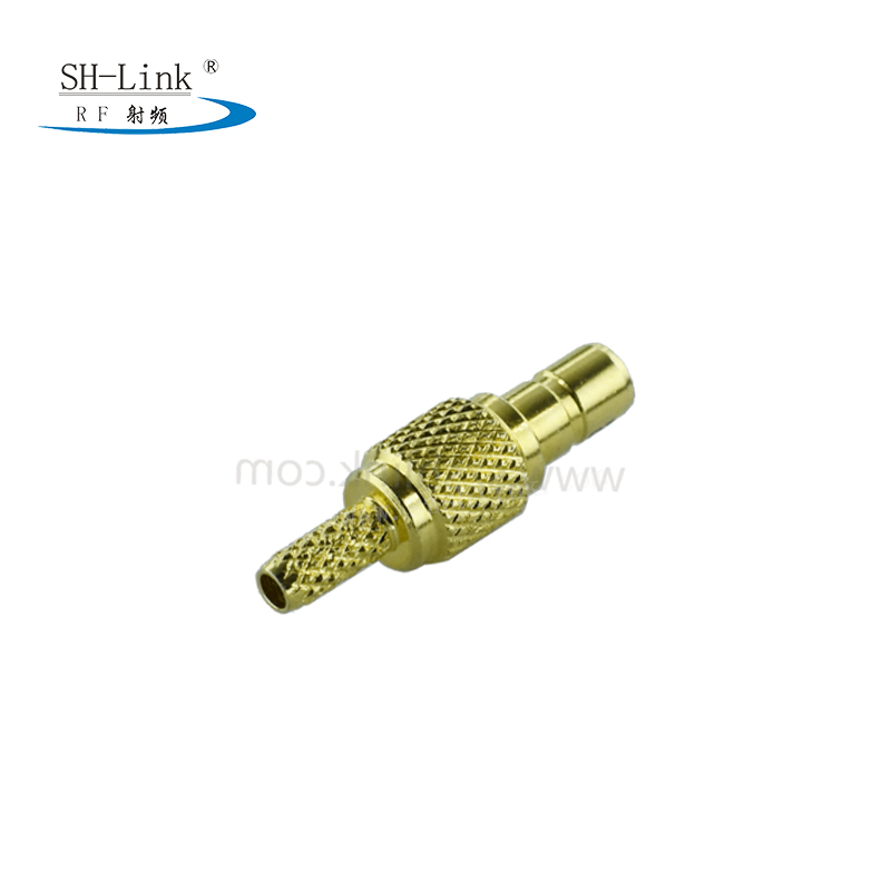 Coaxial SMB connector male to RG174,gold plating