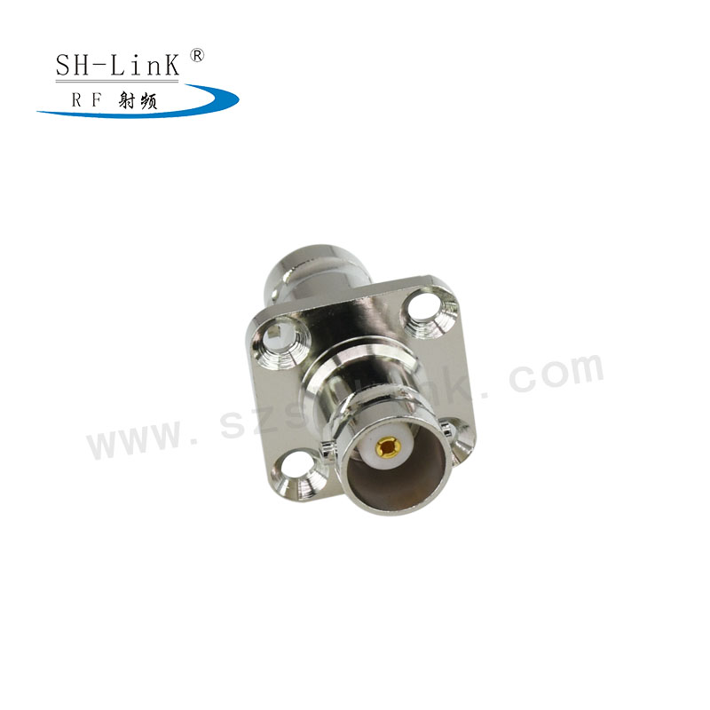 BNC male  connector,straight,nickel plated