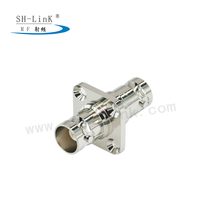 BNC male  connector,straight,nickel plated