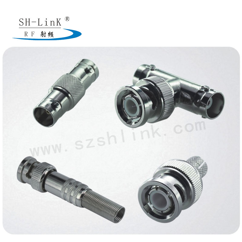 RF connector BNC male right angle Plug 75 ohm crimp RG179 for CCTV Security Video Surveillance Camera