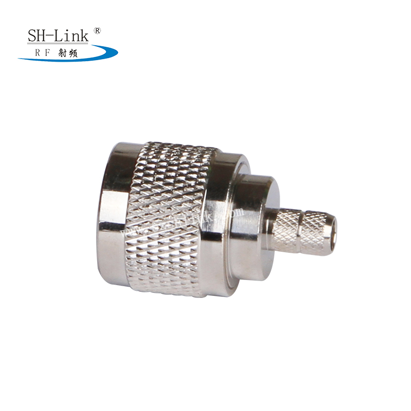 Straight N Male Plug LMR240Coaxial Cable Connector