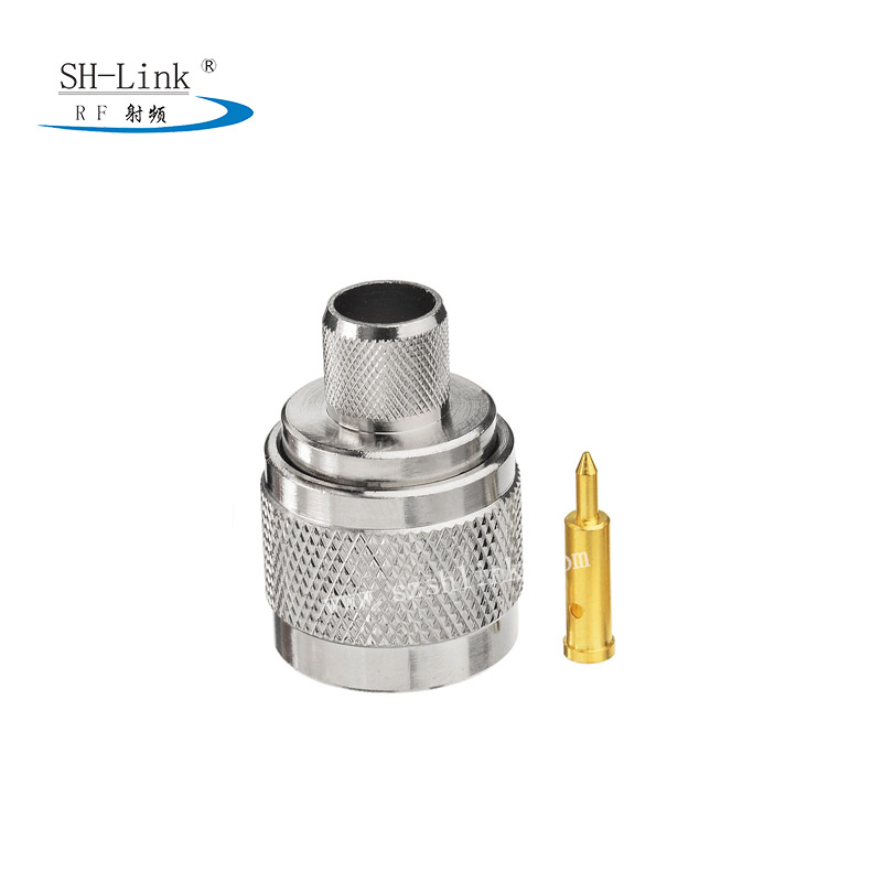 N type male connector forLMR400 coaxial cable assembly