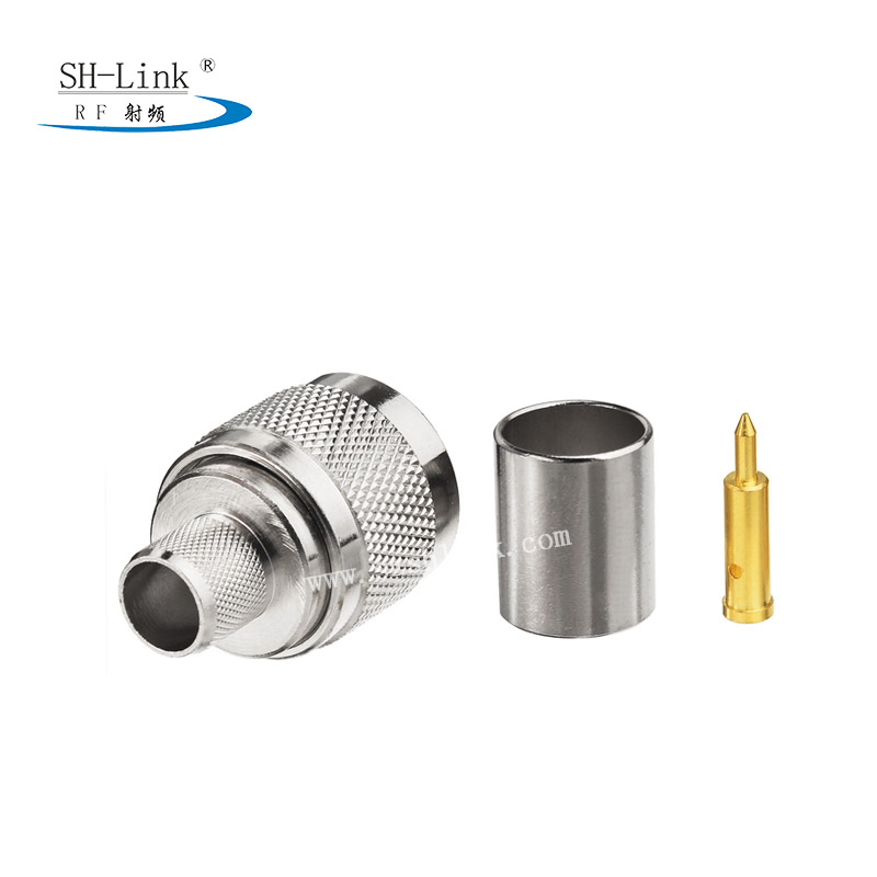 N type male connector forLMR400 coaxial cable assembly