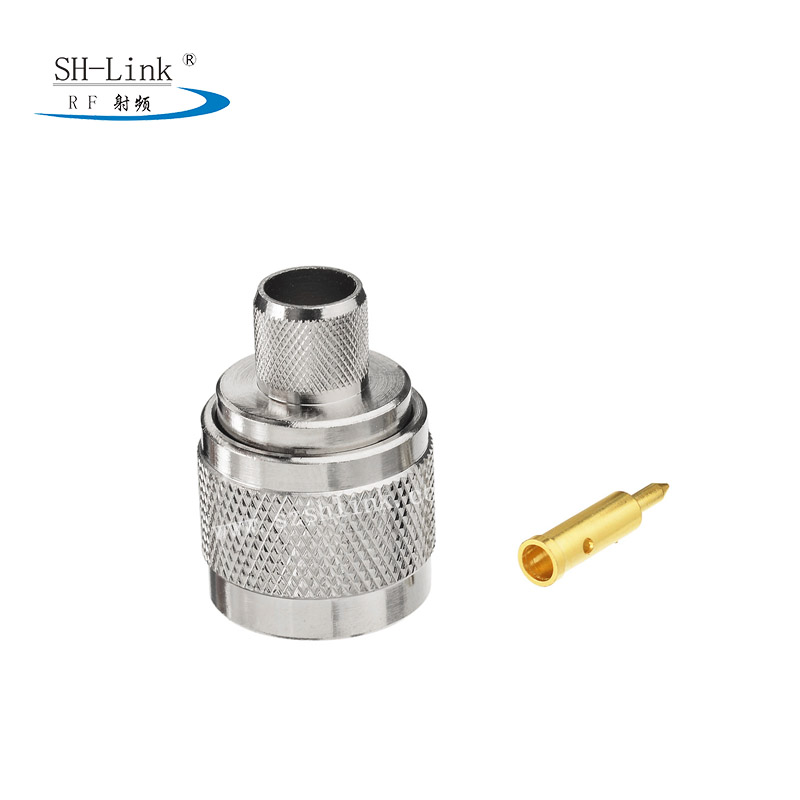 N type male connector forLMR400 coaxial cable assembly