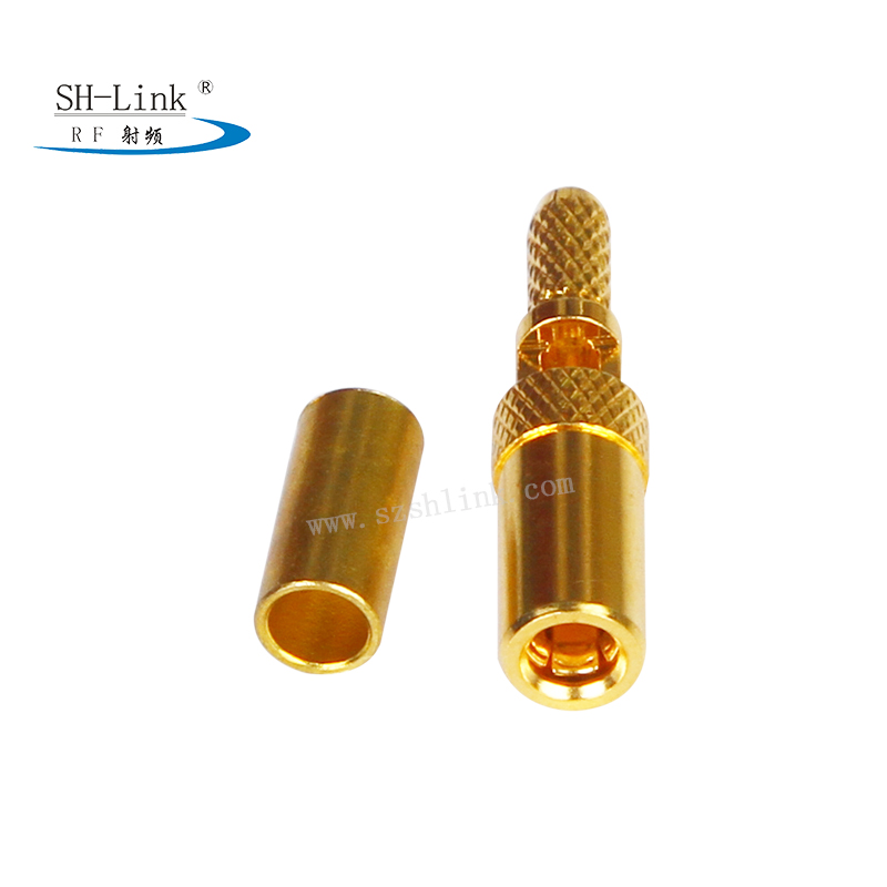 RF coaxial cable connector  SSMB connector for cable RG316 LMR100 RG174