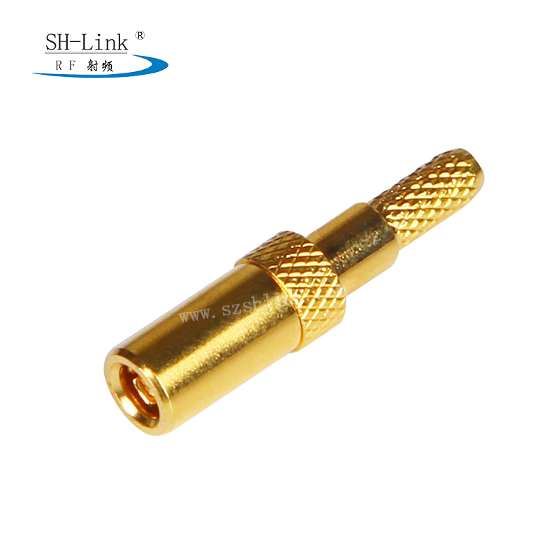 RF coaxial cable connector  SSMB connector for cable RG316 LMR100 RG174