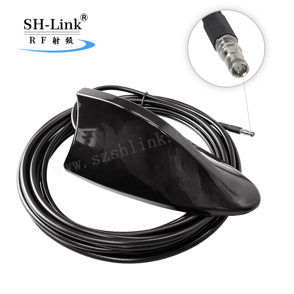 Shark Fin Antenna Car Antenna for AM/FM Radio Signal