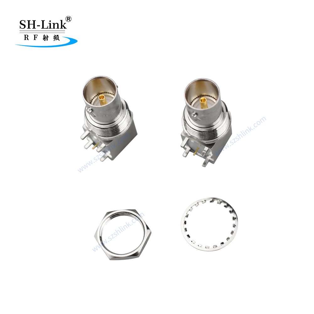 BNC RF Coaxial Connector High frequency 75Ω 12Ghz