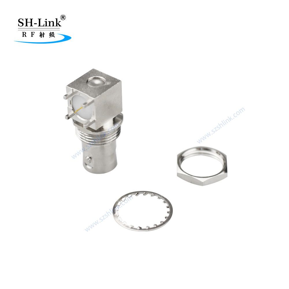 BNC RF Coaxial Connector High frequency 75Ω 12Ghz