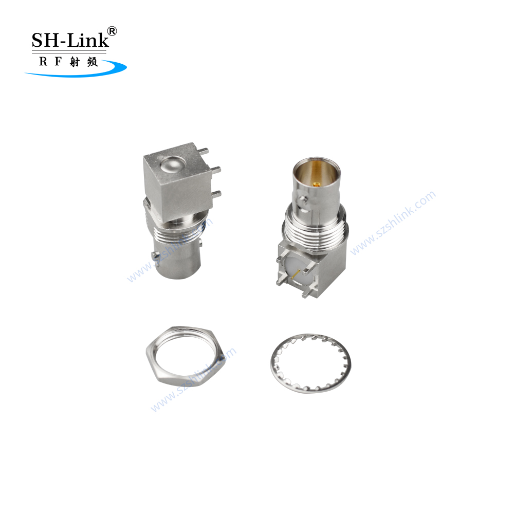 BNC RF Coaxial Connector High frequency 75Ω 12Ghz