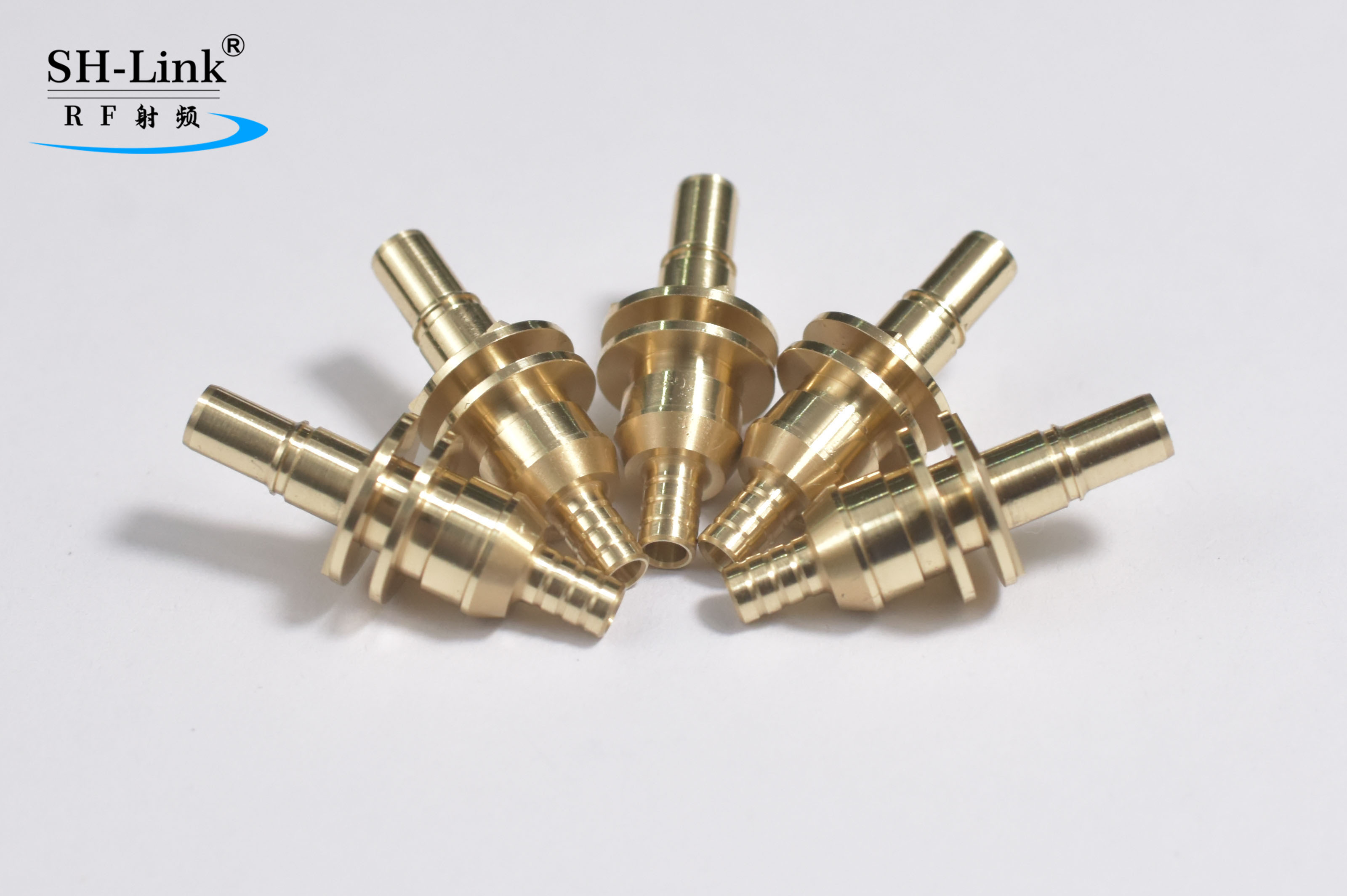 Fakra Male Body Connector Brass Material Gold Plating for Rg178 Rg174 Cable