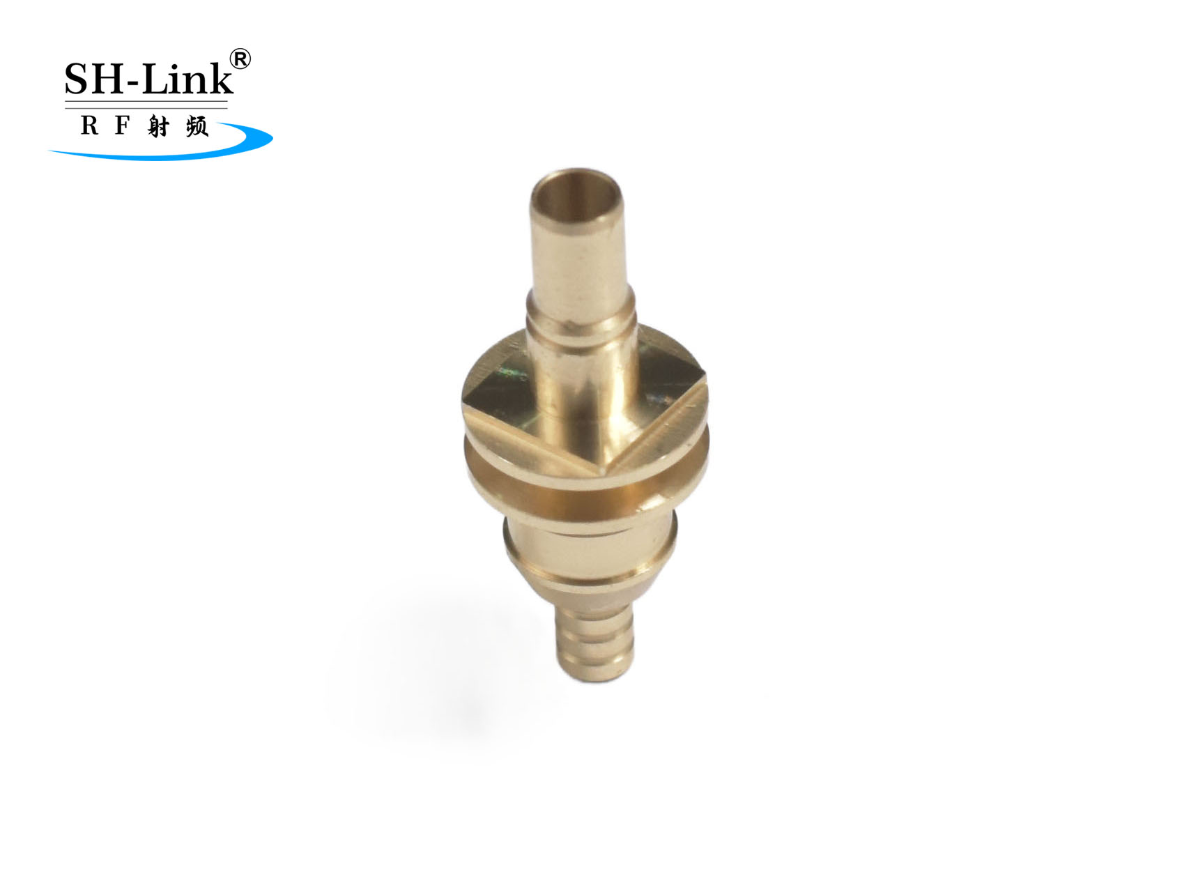 Fakra Male Body Connector Brass Material Gold Plating for Rg178 Rg174 Cable