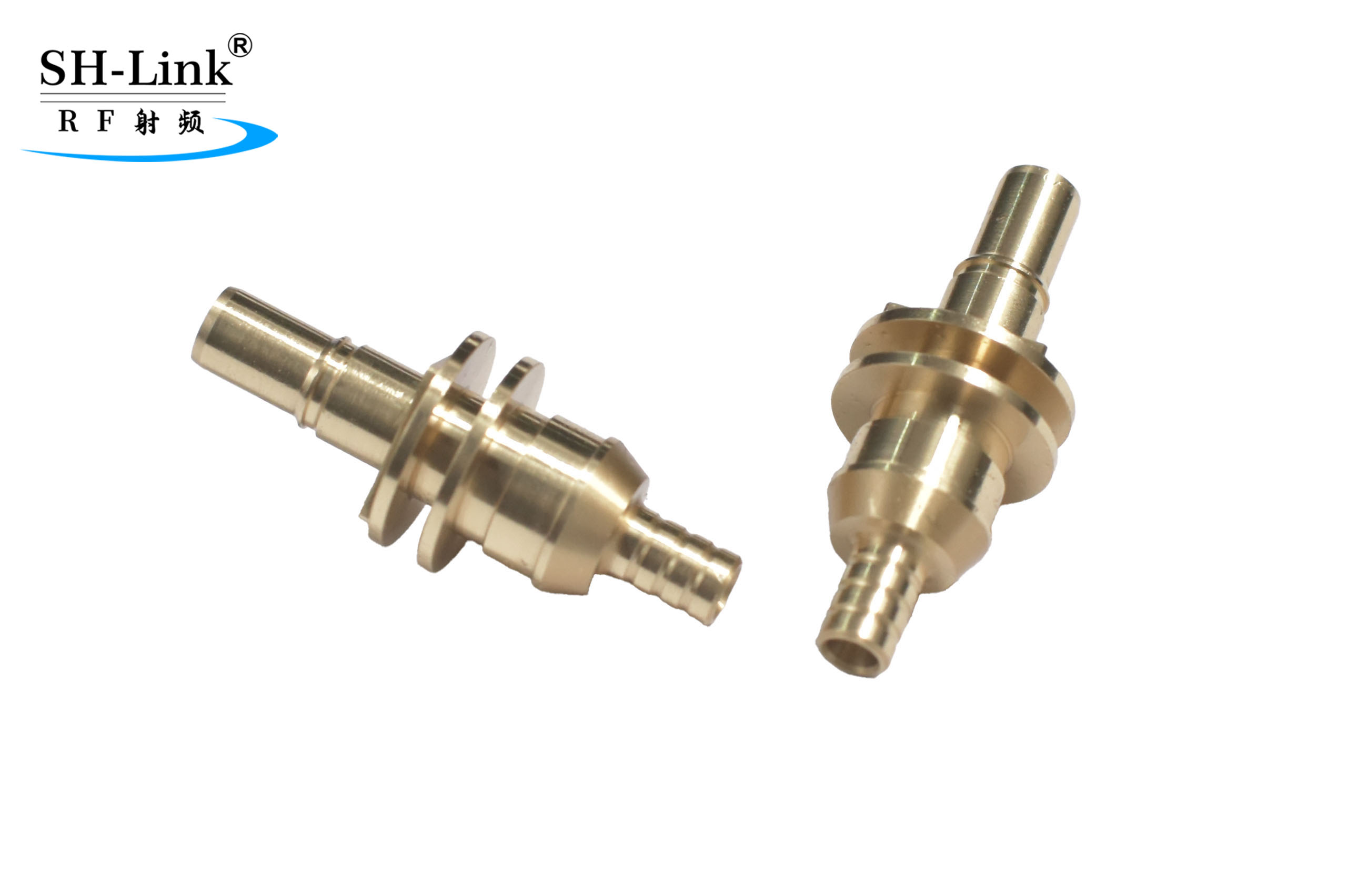 Fakra Male Body Connector Brass Material Gold Plating for Rg178 Rg174 Cable