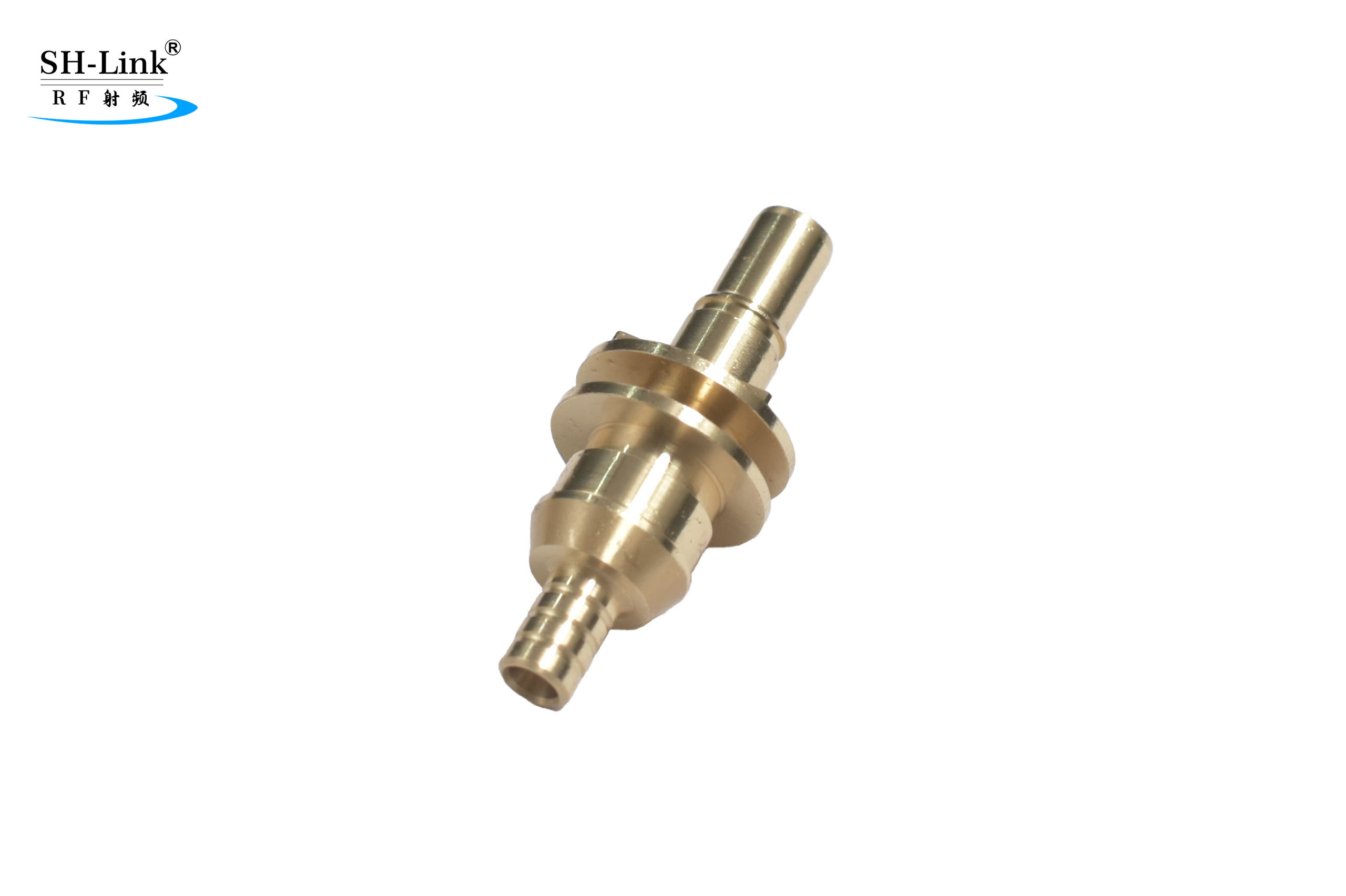 Fakra Male Body Connector Brass Material Gold Plating for Rg178 Rg174 Cable