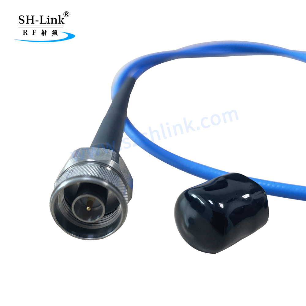 18GHz Stainless Steel SMA Male to 086 Cable, 50Ω RF Coaxial Jumper, Low Loss High Frequency Cable for 5G/Test Equipment/Military