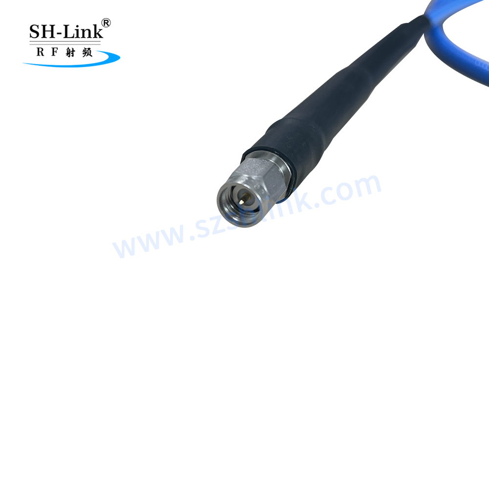 18GHz Stainless Steel SMA Male to 086 Cable, 50Ω RF Coaxial Jumper, Low Loss High Frequency Cable for 5G/Test Equipment/Military