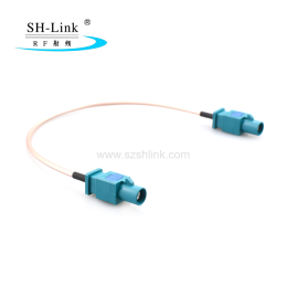 Fakra male Z connector for cable RG174 RG316