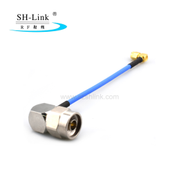 N male right angle-SMA male right angle coxial cable