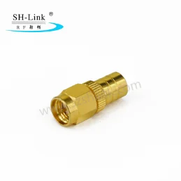 RF coaxial SMA male to SMB female adaptor