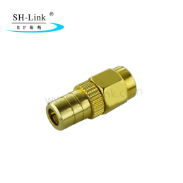 Coaxial SMB connector female to SMA male adapter