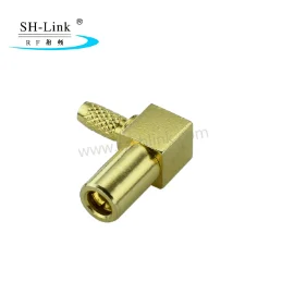 Satellite Radio antenna SMB female crimp connector 90 degree for RG174 cable