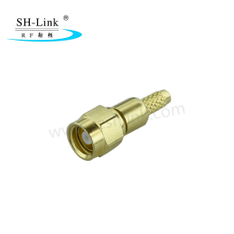 RF SMC coaxial male connector for RG316 RG174 cable